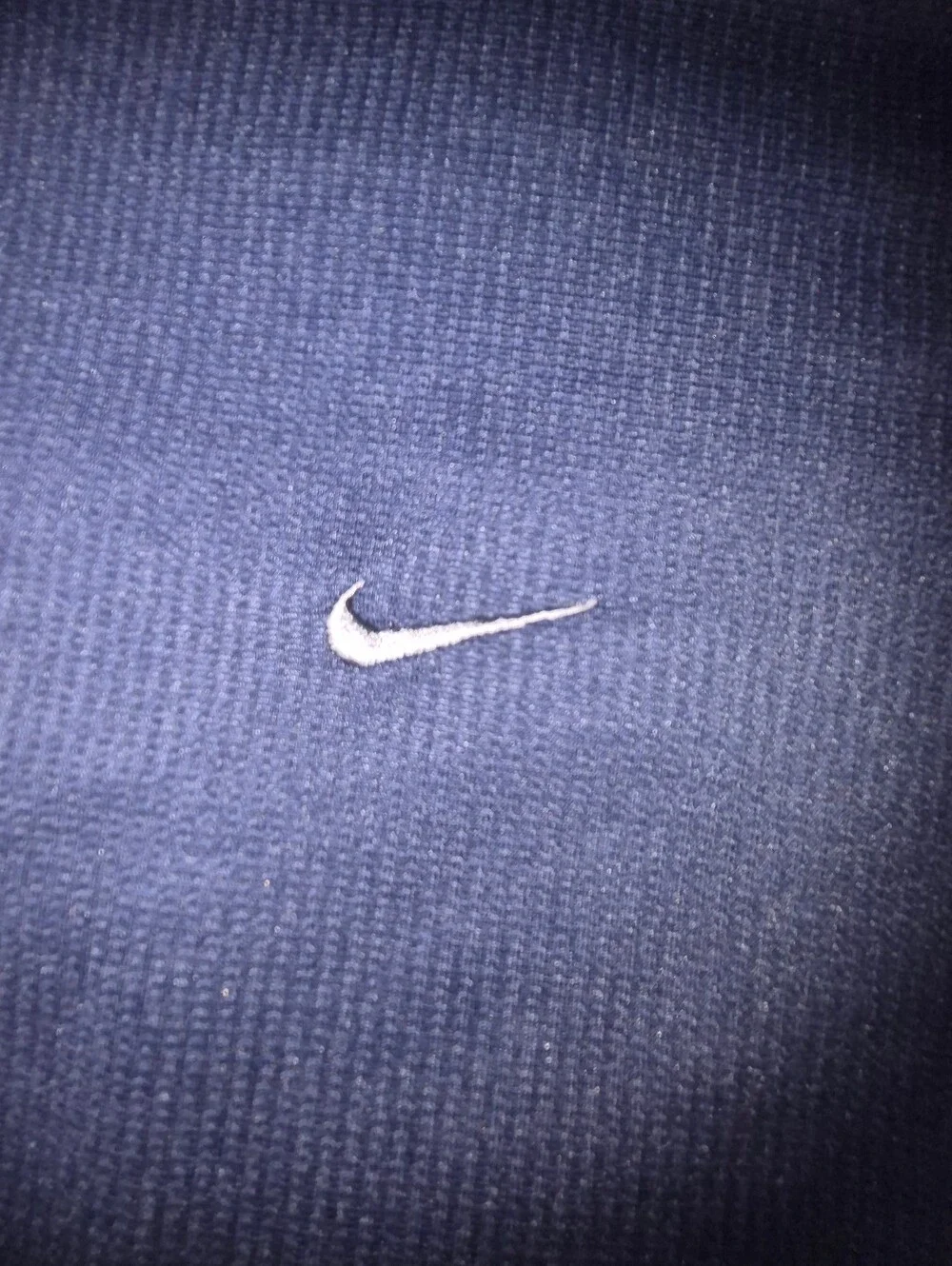 Nike Long Sleeve Performance Top - Navy & Gray